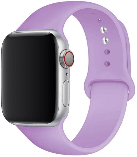 silicone strap Apple Watch bands